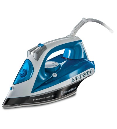 Russell Hobbs Russell Hobbs 23971 Ferro da Stiro Piastra in Ceramica 2600 W Blu/Bianco