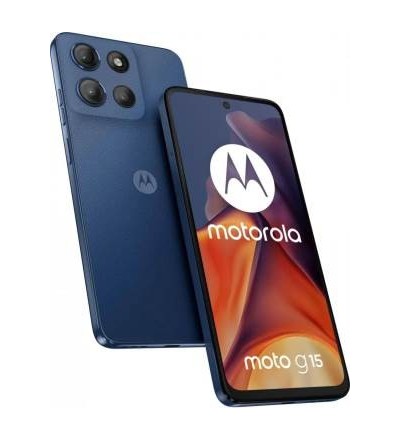 Motorola Motorola Moto G15 Smartphone Blu 128GB 8GB RAM Schermo 6.72 pollici 4G
