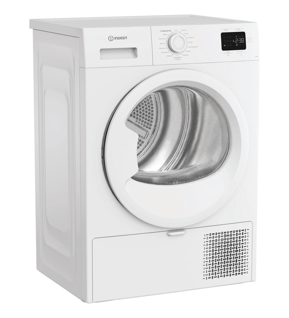 Indesit Indesit CYD83DWWIT Asciugatrice 8kg a Pompa di Calore Display digitale Classe D