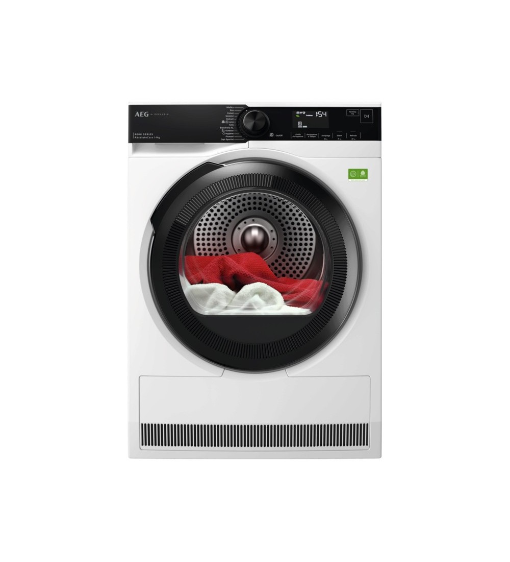AEG AEG XTR8HBGH9B Asciugatrice 9 kg a Pompa di Calore Inverter Classe B