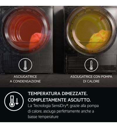 AEG AEG XTR8HBGH9B Asciugatrice 9 kg a Pompa di Calore Inverter Classe B