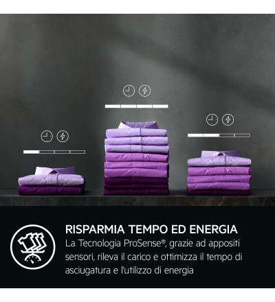 AEG AEG XTR8HBGH9B Asciugatrice 9 kg a Pompa di Calore Inverter Classe B