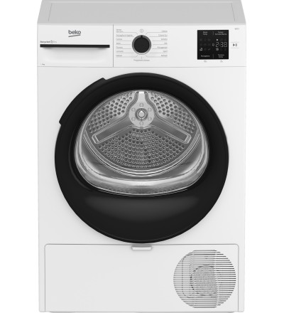 BEKO Beko BMTEP73EB Asciugatrice 7 KG Slim  Display digitale oblò Nero Classe D