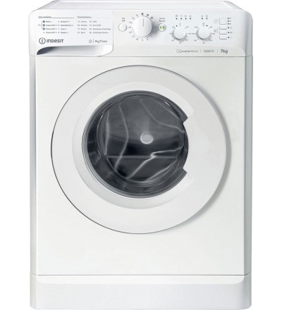 Indesit Indesit MTWC71296WIT Lavatrice 7 Kg Centrifuga 1200 Giri Inverter Vapore Classe A - MTWC 71296 W IT