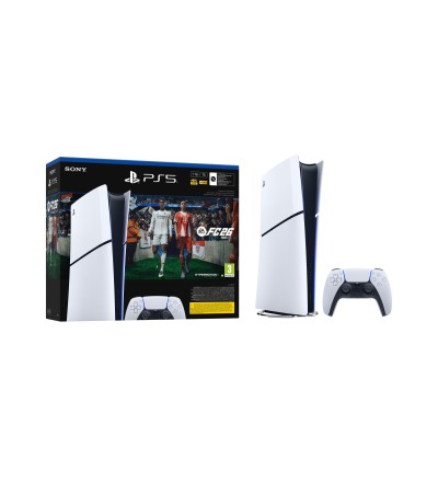 SONY Sony PlayStation 5 Digital Edition con EA Sports FC 26, 825GB, Nero/Bianco