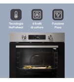 Candy FORNO CANDY CA6N3B1HTX 60CM 78LT MULTIF. CL.A++ DISP.LED
