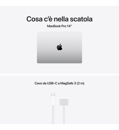 APPLE Apple MacBook Pro 2025 14 M5 10C/10G 16/1TB Silver MDE54T/A
