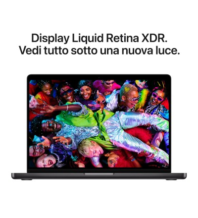 APPLE Apple MacBook Pro 2025 14 M5 10C/10G 16/1TB Space Black MDE14T/A