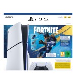 SONY PS5 Console 1TB Standard Slim White + Fortnite Flowering Chaos
