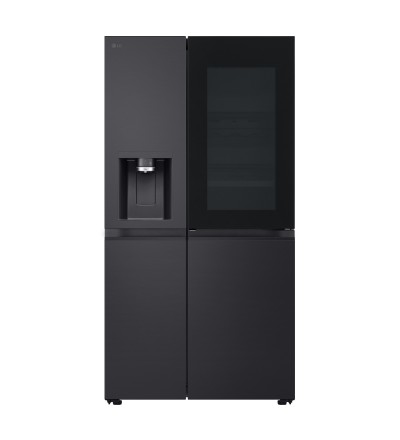 LG LG InstaView GSXE91EVAD Frigorifero Side-by-Side Door-in-Door 628 L No Frost Wi-Fi Senza allaccio Classe D