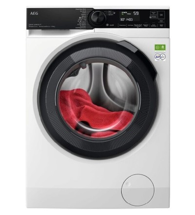 AEG AEG LR8FH104VY Lavatrice 10 kg Centrifuga 1400 Giri Inverter Vapore Wi-Fi Classe A Bianco