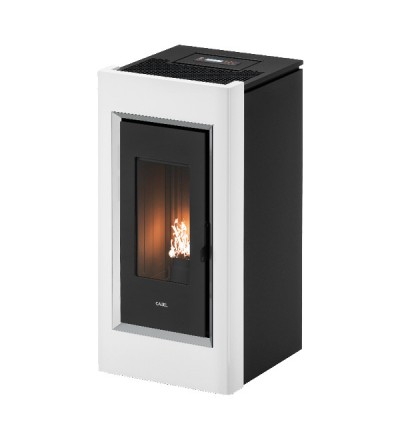 CADEL Stufa pellet 10,5kW PRINCE 11 White 5 stelle Classe A+ 7022071