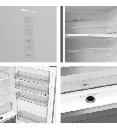 Hisense COMBI HISENSE RB5P410SACC 238LT CE.C INOX