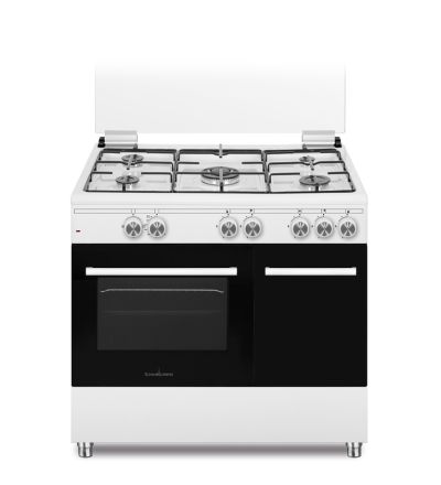 Schaub Lorenz CUCINA SCHAUB SS941GEW 90CM 5F/GAS F.GAS GRILL EL. BIANCO