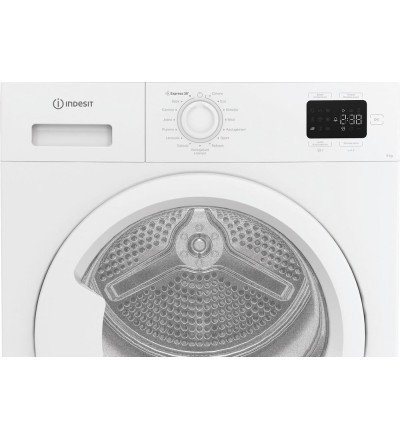 Indesit Indesit C YD 92D WW IT, Capacità 9kg, classe E, colore White, Dispay digitale, QuickDry