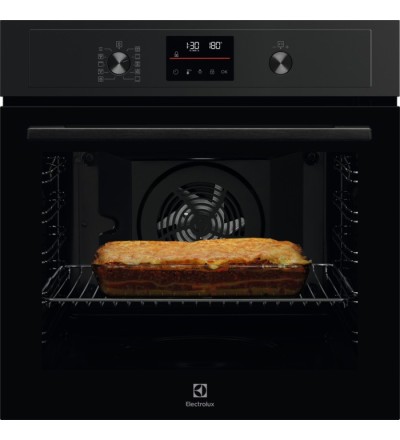 Electrolux Electrolux EOF4P56H Forno Elettrico da Incasso Pirolitico Multifunzione SurroundCook 72 L Classe A+ Nero