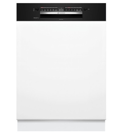 Bosch Bosch SMI4HCB07E Lavastoviglie da incasso A Scomparsa Parziale Frontalino Nero 14 coperti 3 Cestelli Wi-Fi Classe C
