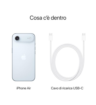 APPLE Apple iPhone Air 1TB 6,5 Sky Blue ITA MG304QL/A