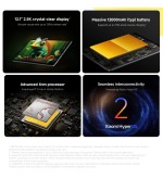 Xiaomi Xiaomi Redmi Pad 2 Pro 12.1 6GB 128GB WiFi 12.1 6GB 128GB Silver Garanzia Europa