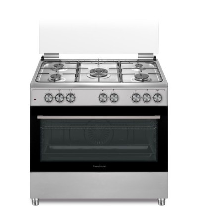 Schaub Lorenz Schaub Lorenz Cucina 90x60 5 Fuochi Gas Forno Gas 101L Multifunzione Grill Classe A Inox