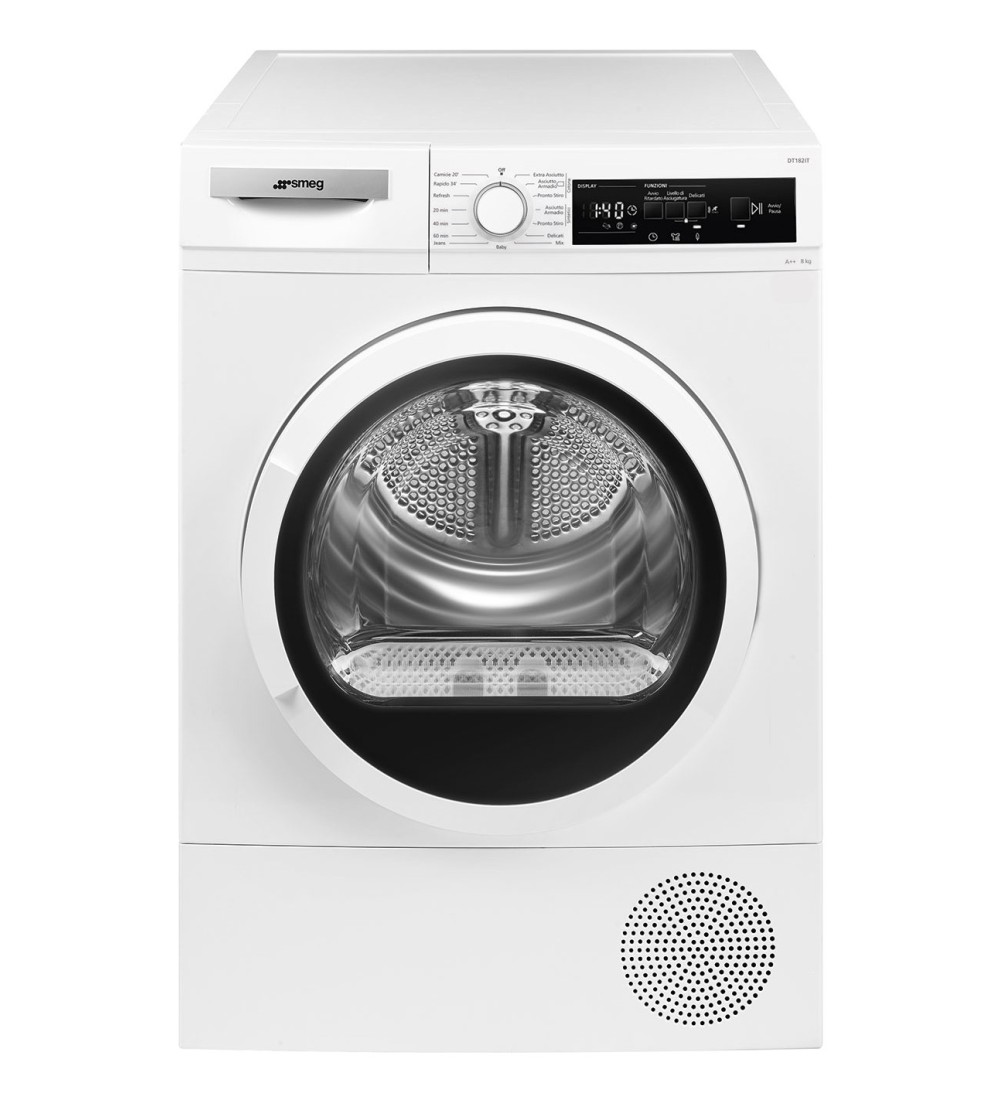 SMEG Smeg Asciugatrice 8Kg Classe Energetica E 15 Programmi Carica Frontale