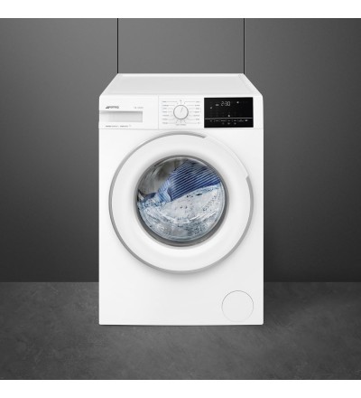 SMEG Smeg WN94SEA Lavatrice 9 kg Centrifuga 1400 Giri Inverter Vapore Classe A