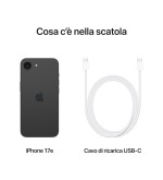 APPLE Apple iPhone 17e 6.1 512GB Colore Black Garanzia Italia