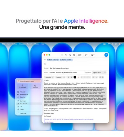 APPLE Apple MacBook Neo 13 A18 Pro 6 Core CPU 5 Core GPU 8GB 512GB Colore Indigo