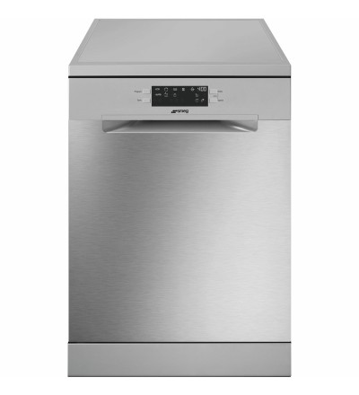 SMEG Smeg LVS342CQSX Lavastoviglie Libera installazione 14 coperti 3 Cestelli 8 Programmi 4 Temperature Classe C Inox