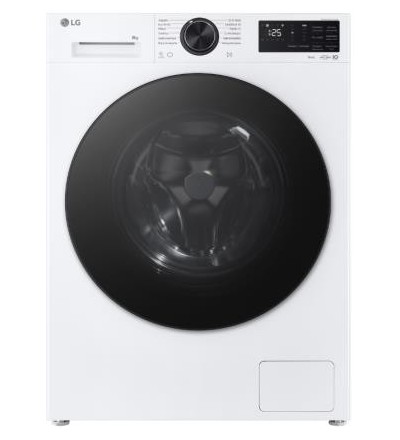 LG LG F2NX50S8TLB Lavatrice Slim 8 kg Centrifuga 1200 Giri Inverter Vapore Wi-Fi AI Classe A-30%