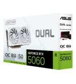  ASUS Dual GeForce RTX 5060 OC White 8GB GDDR7 Scheda Video NVIDIA PCIe 5.0
