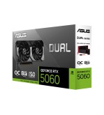  ASUS Dual GeForce RTX 5060 OC Edition 8GB GDDR7 Scheda Video PCI Express 5.0 128bit 3840 CUDA Core