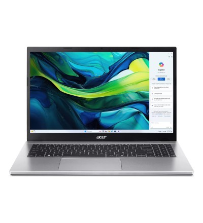  Acer Aspire Go 15 AG15-42P-R3GD Notebook 15.6 Full HD AMD Ryzen 7 5825U RAM 16 GB SSD 512 GB NVMe Windows 11 Home Argento